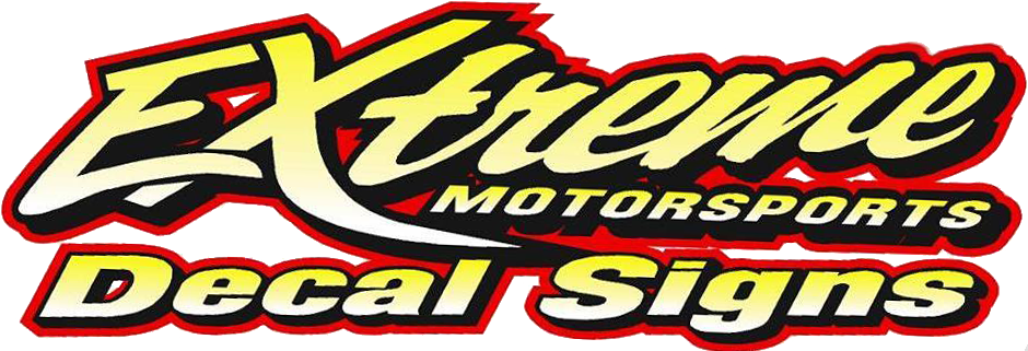 Extreme Motorsports Decal Signs