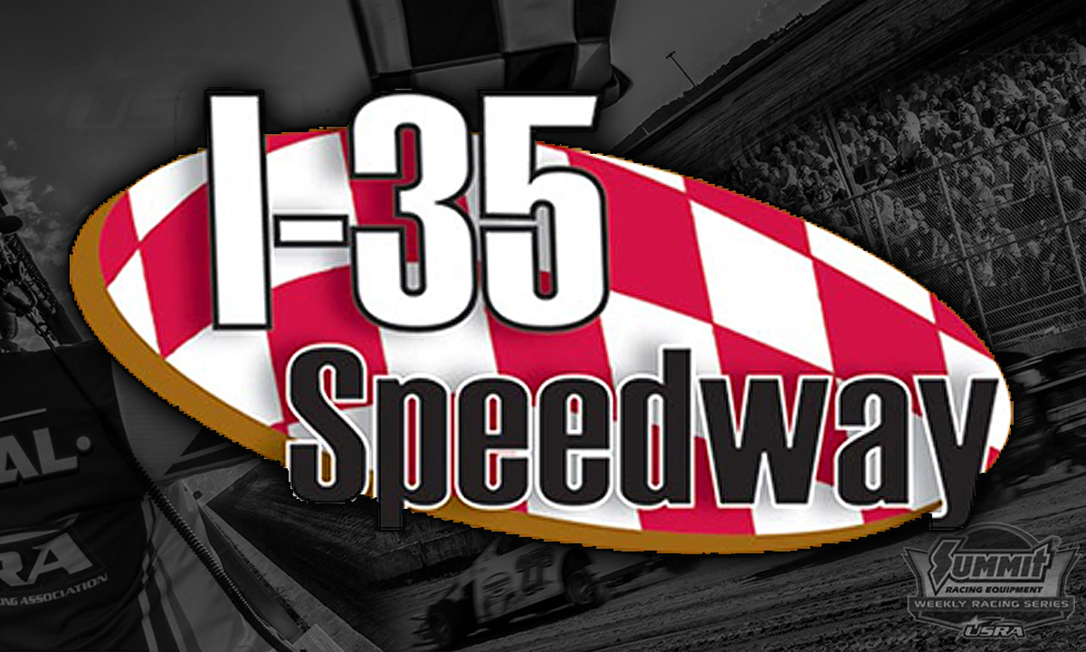 Hanes three-peats in USRA Stock Cars at I-35 Speedway